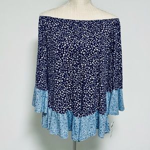 New Show off shoulder blouse